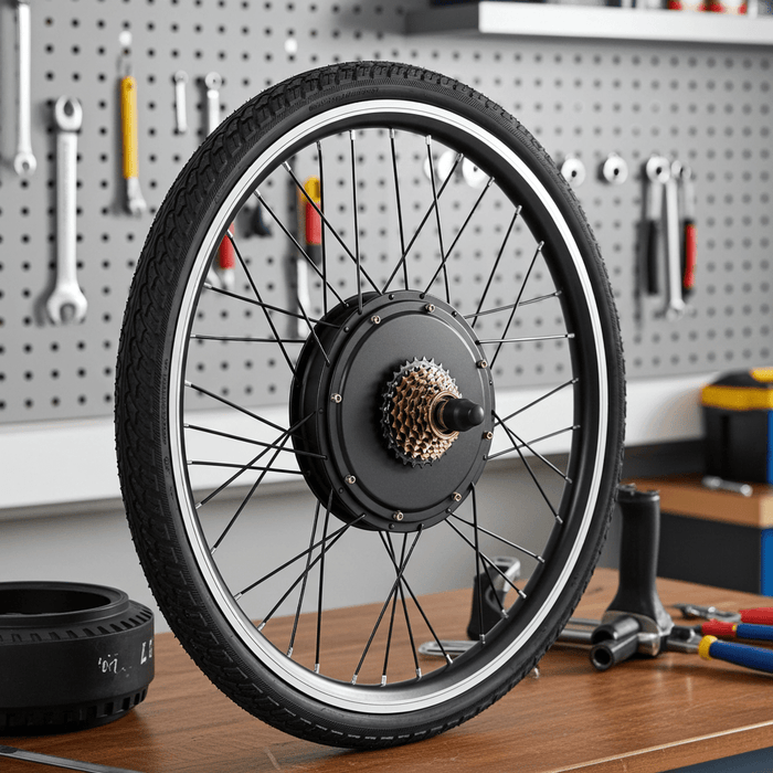 1000W High - Performance eBike Conversion Kit 48V Rear Wheel with Digital Display - Monsta Online
