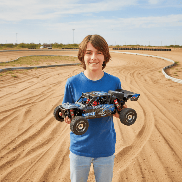 Explorer: 1:12 Scale 40MPH High - Speed RC Monster Truck with Dual Rechargeable Batteries - Monsta Online