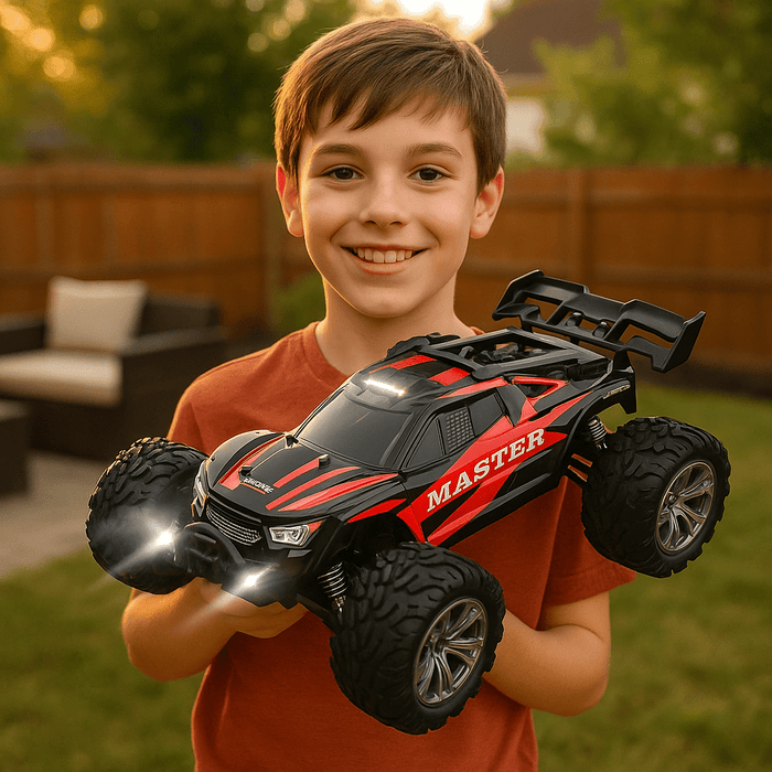 Master 1/16 4WD RC MonstaTruck – High - Speed Off - Road With Dual Batteries - Monsta Online