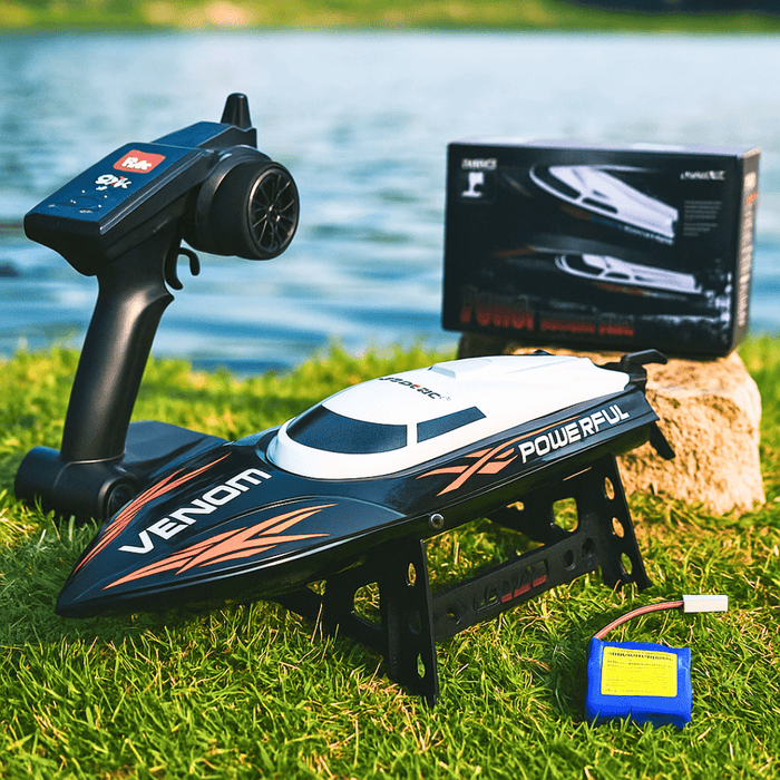 2.4GHz Remote Controlled Electric RC Racing Boat For Kids and Adults - Monsta Online