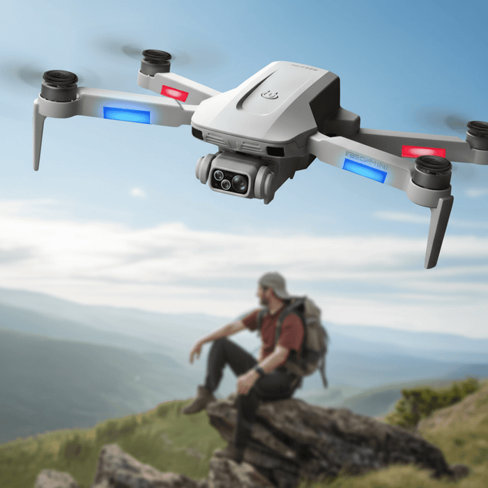 Premium 4.5 - Inch GPS Drone with Camera and Dual Batteries - 5G FPV Auto Return & Follow Me Feature for Adults - Monsta Online