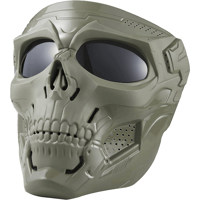 Halloween Skull Mask – Full Face Cosplay for Costume Party - Monsta Online