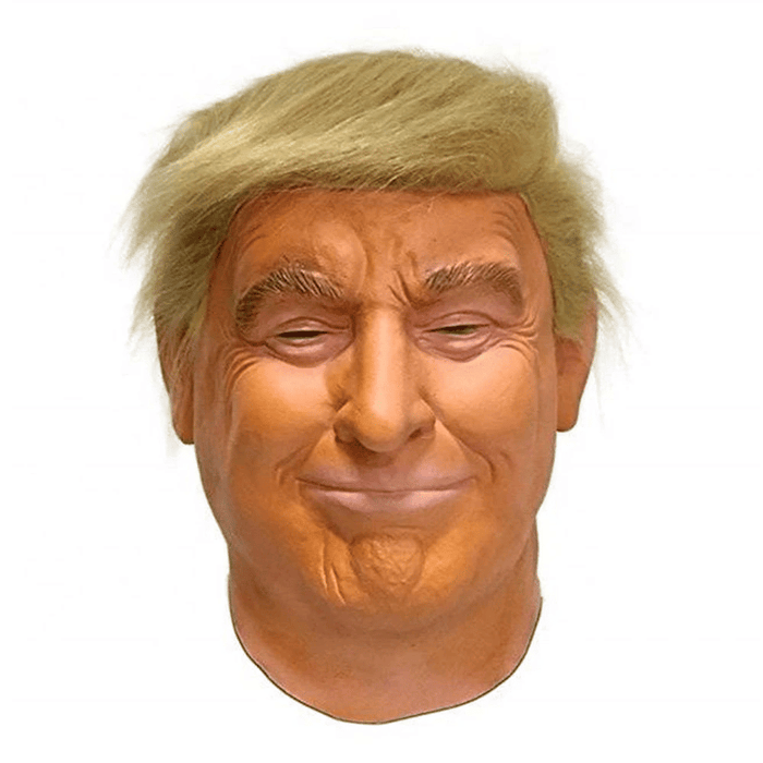 Halloween Donald Trump Mask – Realistic Latex Headgear with Wig for Cosplay - Monsta Online