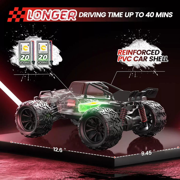 Thunder 1/16 High - Speed RC Racing Monster Truck - Waterproof Off - Road Buggy - Monsta Online