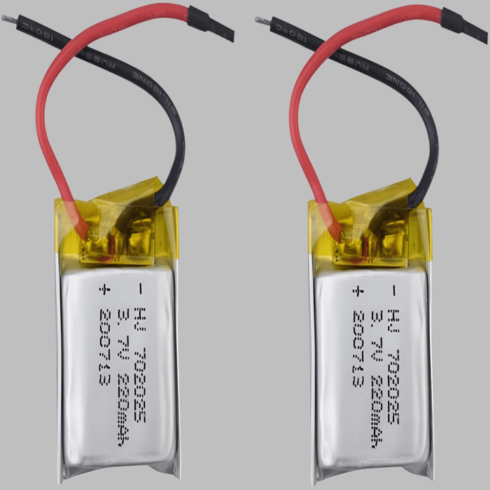 Firefly S107 Extra 2 X 3.7V 220Mah Lithium Batteries - Monsta Online
