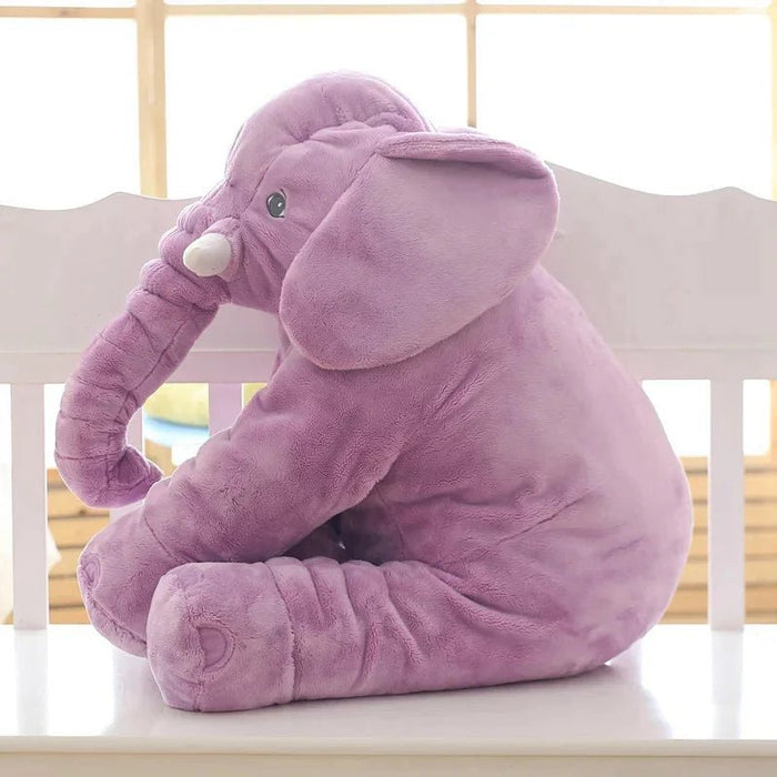 Ultra - Soft Large Plush Elephant Cuddle Pillow for Kids and Loved Ones - Monsta Online