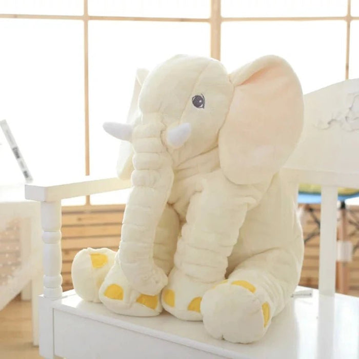 Ultra - Soft Large Plush Elephant Cuddle Pillow for Kids and Loved Ones - Monsta Online