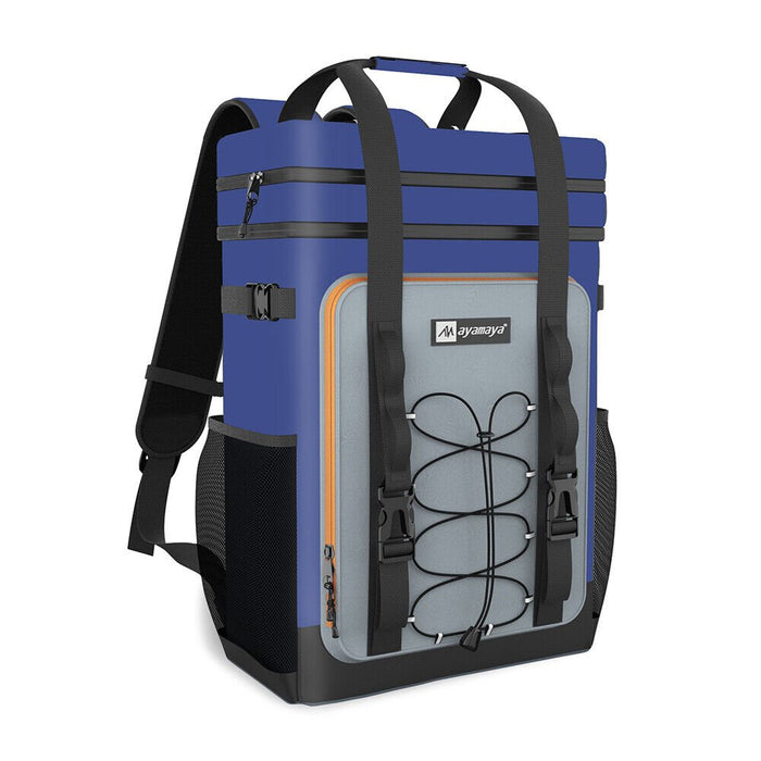 Heavy - Duty 30L Cooler Insulated Backpack with Leakproof Design for Camping and Travel - Monsta Online