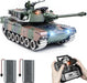 1:18 RC M1A2 Abrams Metal Battle Tank – Shoots BBs & Water with Smoke, Sound, Lights and Dual Batteries - Monsta Online