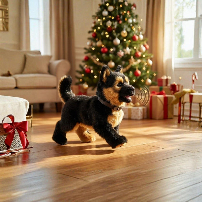 Interactive German Shepherd Puppy Toy – Walks, Barks & Wags | Ages 3+ - Monsta Online