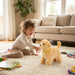 Interactive Robot Puppy Toy – Lifelike Golden Retriever That Walks, Barks & Wags - Monsta Online