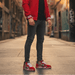 Men's Casual Platform Sneakers – Non - Slip Rubber Outsole, Comfortable Everyday Shoes - Monsta Online
