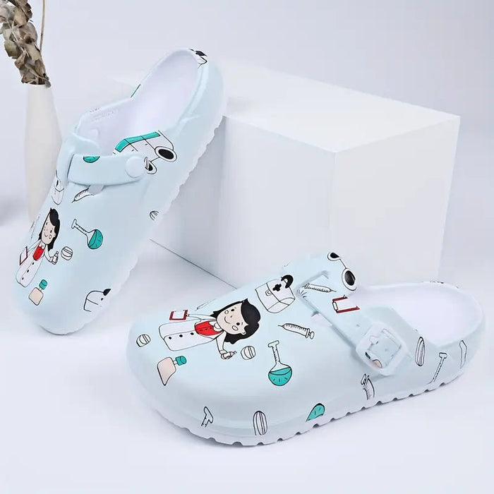 Comfort Women's Nursing Clogs - Lightweight & Slip - Resistant for All - Day Wear - Monsta Online