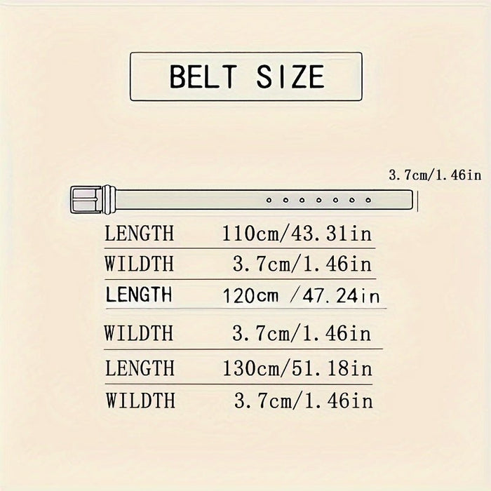 Men's Genuine Leather Belt with Automatic Ratchet Buckle – Adjustable Cowhide Dress Belt - Monsta Online