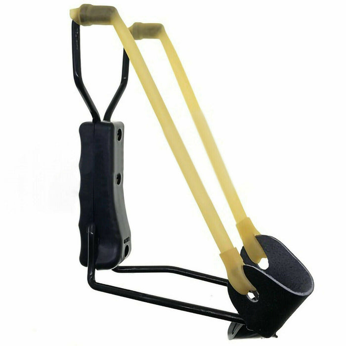 Collapsible Wrist Slingshot – High - Velocity Aluminum Frame with Leather Pouch for Ages 12+ - Monsta Online