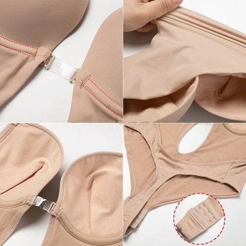Women's Backless Body Shaper – Seamless Sculpting Shapewear with Built - In Bust Support - Monsta Online