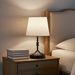 Cordless Rechargeable Table Lamp with Fabric Shade - 3 Dimmable Brightness Levels - Monsta Online