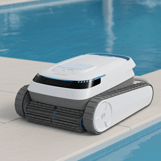 Intelligent Robotic Swimming Pool Cleaner Cordless Wall Climbing with Navigation System - Monsta Online