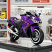 12V Ride - On Kids Electric Motorcycle with Throttle and Lighted Training Wheels - Monsta Online