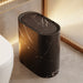 Marble Pattern Trash Can with Lid – Elegant Odor - Resistant Bin for Bathroom & Kitchen - Monsta Online