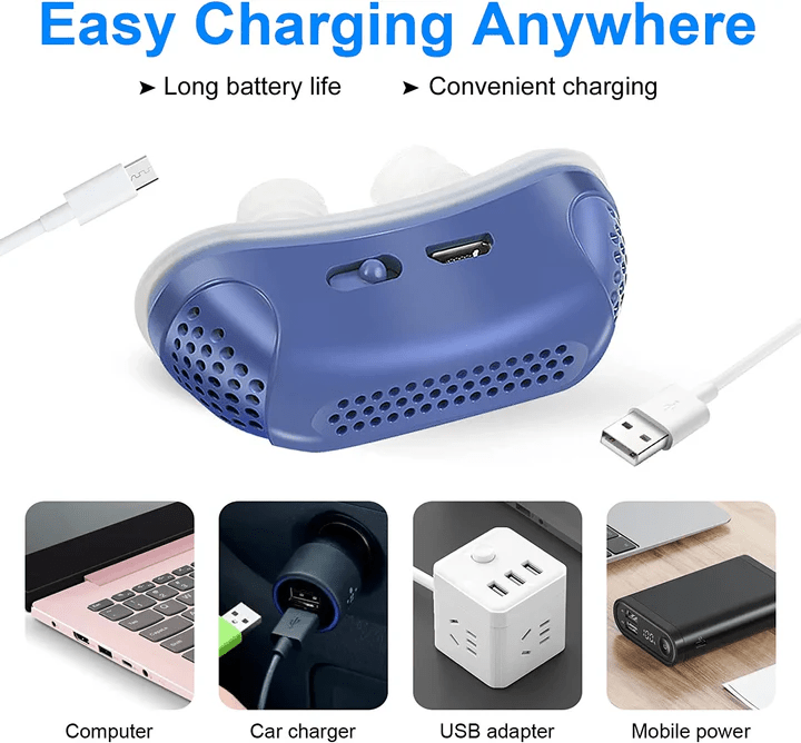 Compact Micro CPAP Travel Machine – Portable Sleep Apnea & Snoring Relief Device - Monsta Online