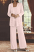 Miriam Sequin Lace Trouser Suit – Women's 3 - Piece Wide Leg Wedding Guest Suit - Monsta Online