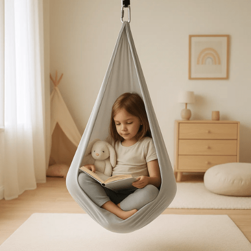 Sensory Swing for Kids – Indoor Calming Hammock Therapy Swing - Monsta Online