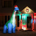 11FT Prelit Inflatable Christmas Dinosaur with Tree in Mouth and LED Lights - Outdoor Waterproof Decoration - Monsta Online