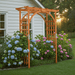Elegant 7FT Wooden Garden Trellis for Climbing Plants - Monsta Online