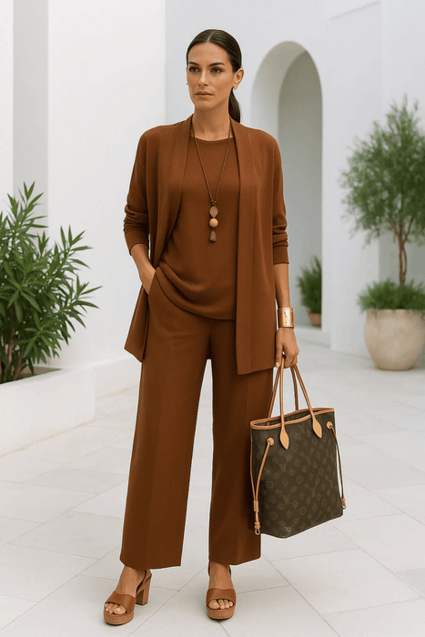 Waverly 3 - Piece Set – Women's Elegant Formal Co - ord Set - Monsta Online