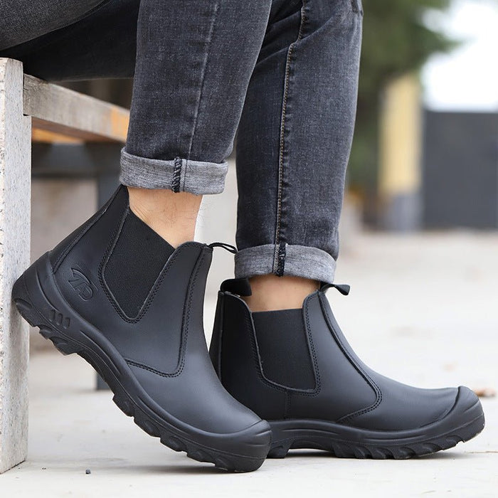 FlexGuard Orthopedic Safety Boots – Waterproof, Non - Slip & All - Day Comfort Work Shoes - Monsta Online