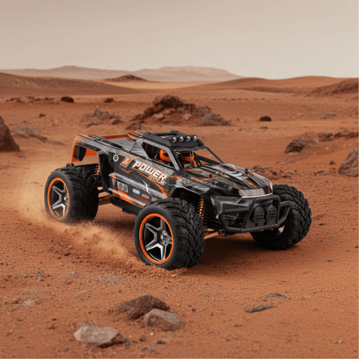 Power Pursuer: 1:12 4WD Remote Control Monster Truck With Dual Rechargeable Batteries - Monsta Online