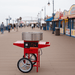 Heavy - Duty 1000W Cotton Candy Machine with Mobile Cart and Steel Bowl - Monsta Online