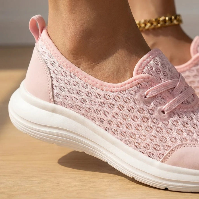 Women's Mesh Orthopedic Shoes – Triple Arch Support, Memory Foam & Nano Sole - Monsta Online