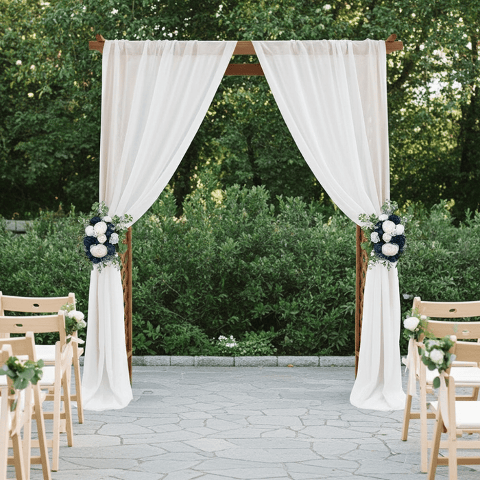 7FT Wooden Garden Arch Arbor Trellis Pergola – Outdoor Wooden Patio - Monsta Online