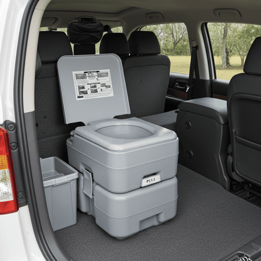 Large 6.6gal Portable Potty Toilet for Camping and Home Emergency - Monsta Online