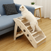 Non - Slip 4 - Steps Foldable Dog Stairs with Sturdy Support Frame for High Beds - Monsta Online