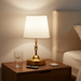 Cordless Rechargeable Table Lamp - Gold Finish with Dimmable 3 Brightness Levels - Monsta Online