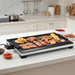 Smokeless Portable 1800W Electric Griddle Nonstick with Precision Temp Control - Monsta Online