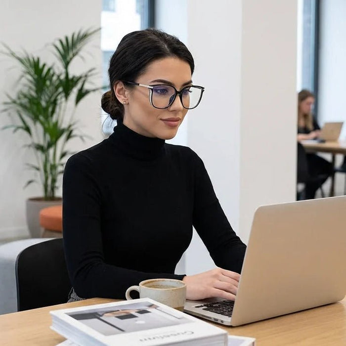 Women's Luxury Reading Glasses – Lightweight, Comfortable Fit & Timeless Elegant Design - Monsta Online