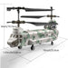 S52H Chinook RC Military Helicopter for Kids – One - Key Takeoff, Altitude Hold & Crash Resistant – Army Transport Toy for Beginners - Monsta Online