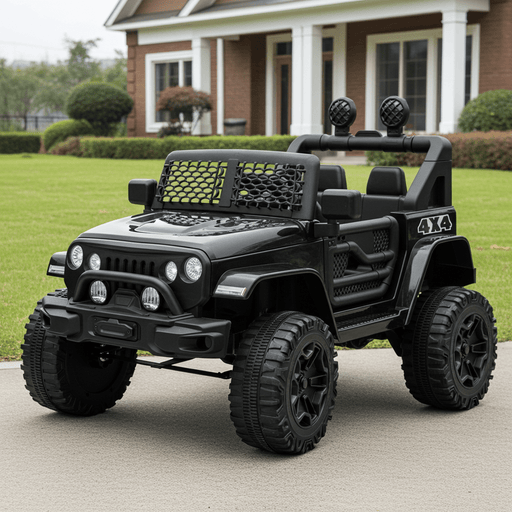12V Electric 4x4 Kids Ride - On Jeep Truck with Remote Control and LED Headlights - Monsta Online
