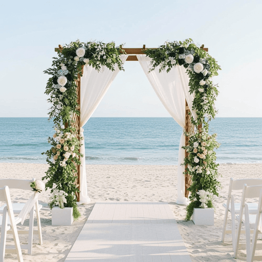 7FT Wooden Garden Arch Arbor Trellis Pergola – Outdoor Wooden Patio - Monsta Online