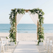 7FT Wooden Garden Arch Arbor Trellis Pergola – Outdoor Wooden Patio - Monsta Online