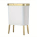 15L Odour - Sealing Trash Can with Elevated Legs – Stylish Flip - Top Waste Bin for Kitchen & Bathroom - Monsta Online