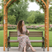 Elegant 7FT Wooden Garden Trellis for Climbing Plants - Monsta Online
