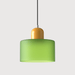Bauhaus Colored Glass Pendant Light – Modern Hanging Lamp for Kitchen & Dining Room - Monsta Online