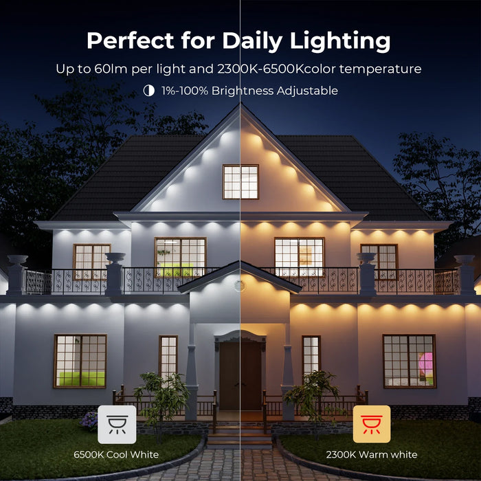 Pro Smart Permanent Outdoor Lighting for Elegant Spaces - Monsta Online
