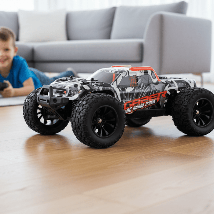 Remote Control Car 1:14 Scale Kids RC Car All Terrain 4WD Off - Road Truck - Monsta Online