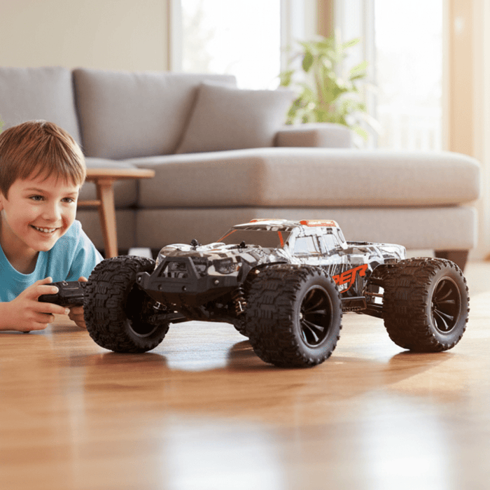 Remote Control Car 1:14 Scale Kids RC Car All Terrain 4WD Off - Road Truck - Monsta Online